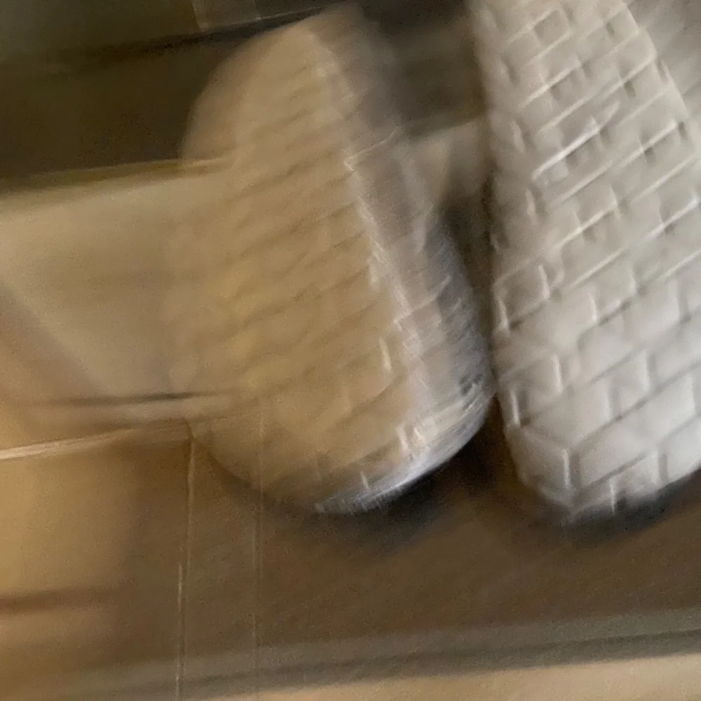 Gray Suede/Felt Buckle Slip On Flat Mules - Picture 6 of 16